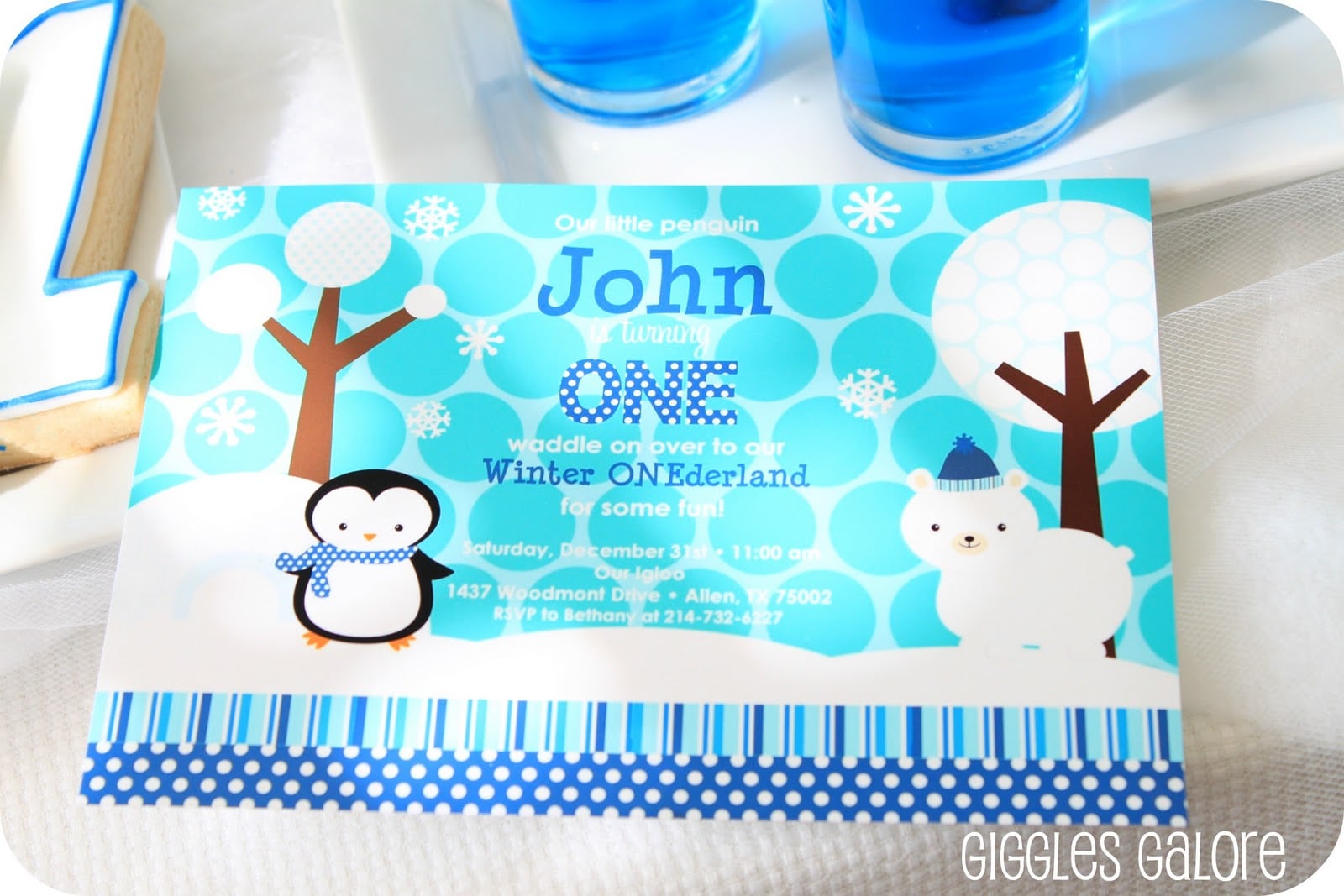 Winter Onederland Party Invitations â Gangcraft Net